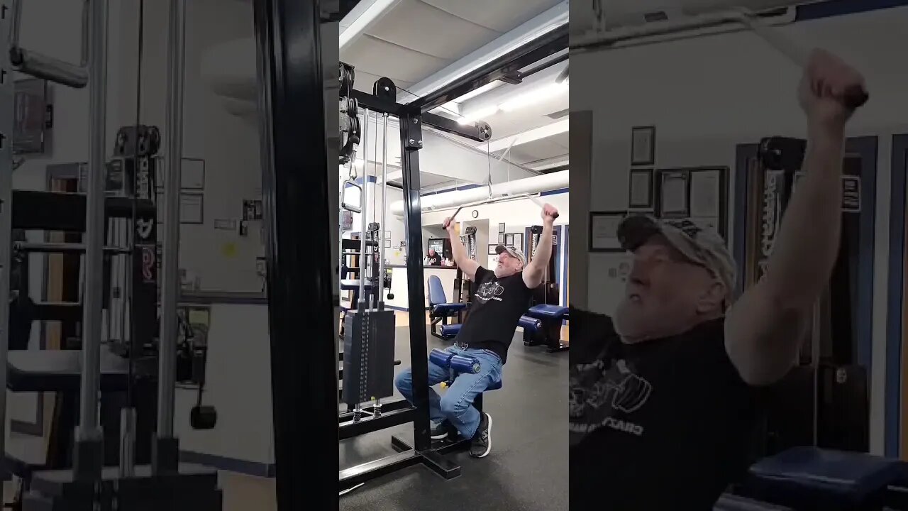 Full Stack Attack Back Lats, Crazy 🤪 old man