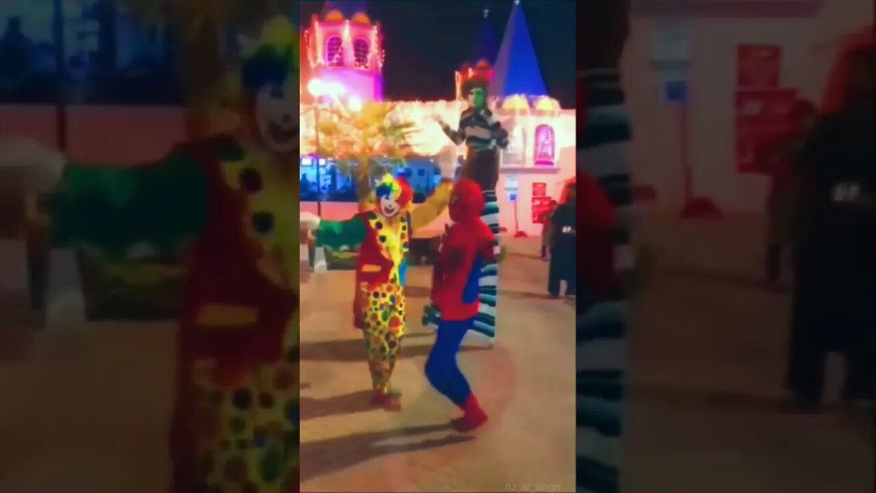 spiderman and joker dancing meme template