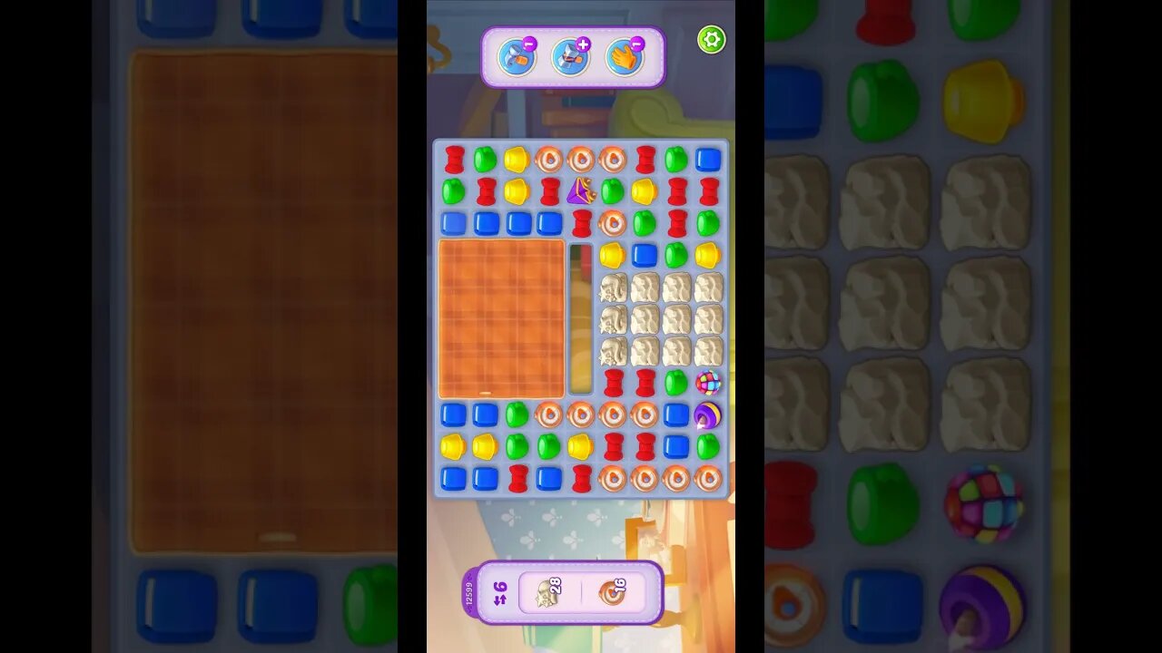 Shorts Playrix Homescapes Gameplay Walkthrough Level 12599-010