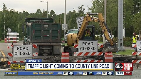 New traffic signal coming to busy stretch of County Line Road