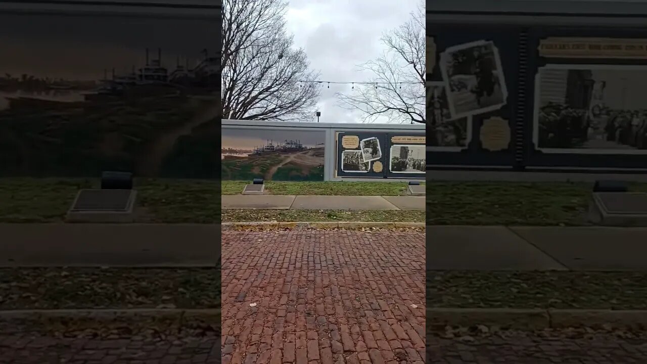 Prettiest Flood Wall in the US
