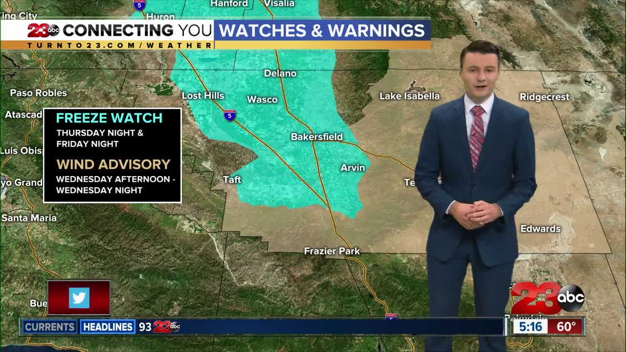 23ABC Evening weather update November 24, 2020