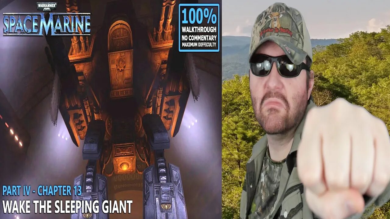 [Warhammer 40K: Space Marine] 100% Walkthrough (Hard) - 13. Part IV - Ch.13: WTSG - Reaction! (BBT)