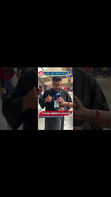 Padre Américo Lozano: Jóvenes no tengan miedo de darle el Sí a Cristo. #enjes #VivaCristoRey