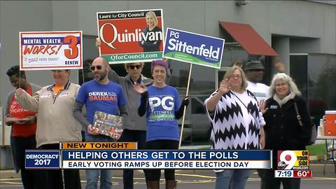 Souls to the Polls: Volunteers shuttle people to vote