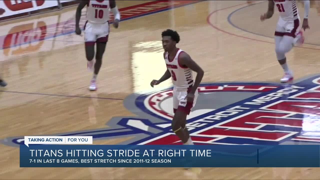 Antoine and Mike Davis discuss Detroit Mercy's recent success