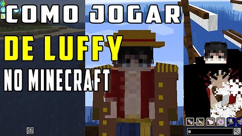 como virar o luffy no minecraft e usar gear fourth mine mine no mi