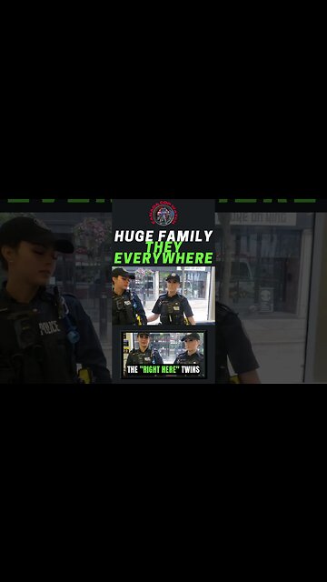 🍁🚔🎥 The "Right Here" Twins #shorts