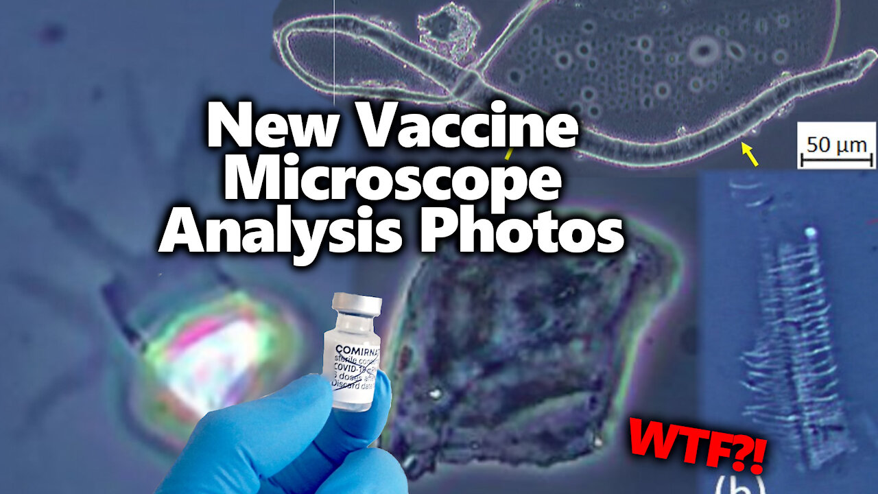 Strange Objects: Fascinating Pfizer Vaccine Microscope Photos Just Released By Dr John B