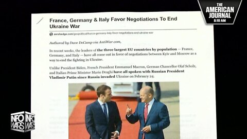 France, Germany, And Italy Demand Negotiated Peace In Ukraine