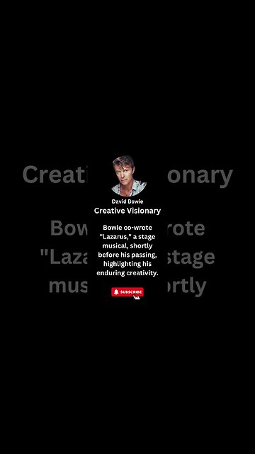9 "Legacy of a Legend: David Bowie's Timeless Artistry" #shorts #davidbowie #music