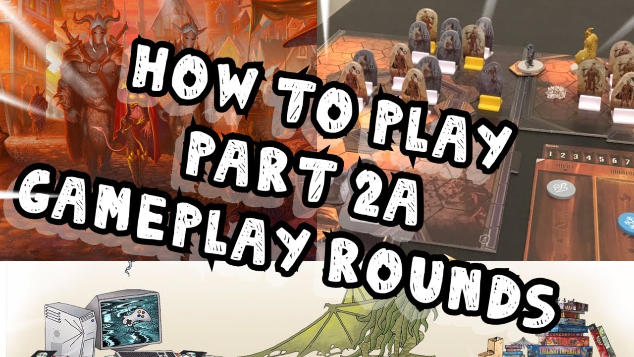 How to Play Gloomhaven Part 2a (Gameplay Rounds EXCEPT Player Turns)