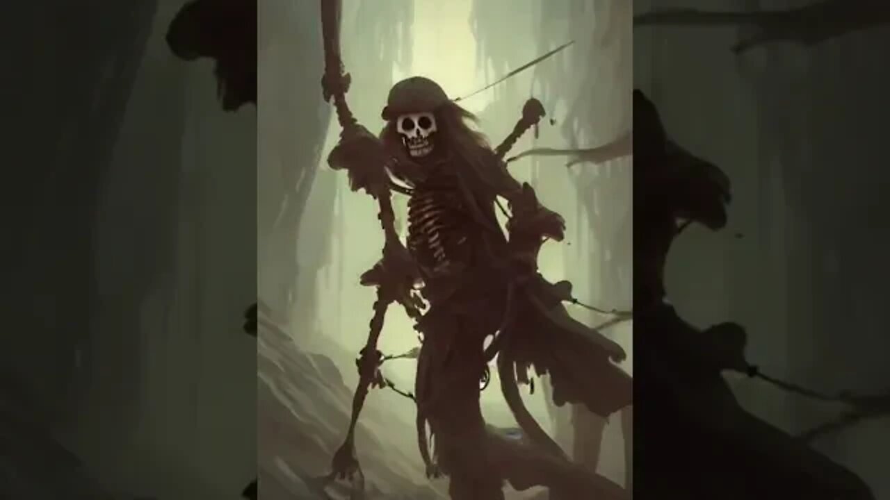 the skeleton crew (3D art) #shorts