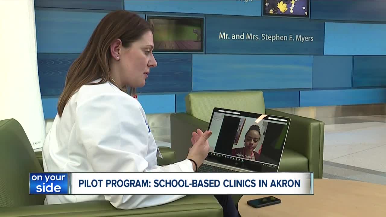 Pilot program sends nurse practitioner to health clinics at schools in Akron and Warren