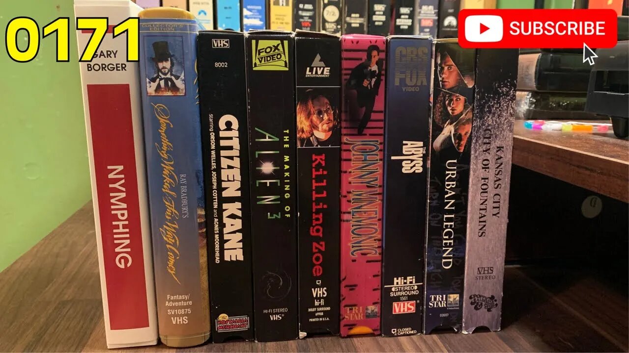 [0171] VHS Haul from Half Priced Books - VHS INSPECT [#VHS #VHShaul #haulvideo #theVHSinspector]