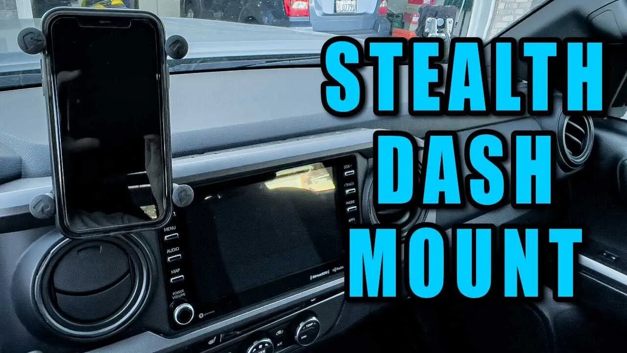 Taco Garage DMM Mount Install | 3rd Gen Tacoma | #dashmount #tacoma #install