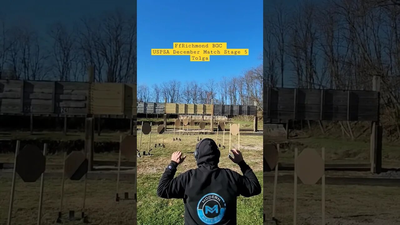 Richmond BGC #uspsa December match Stage 5 Tolga #unloadshowclear #idpa