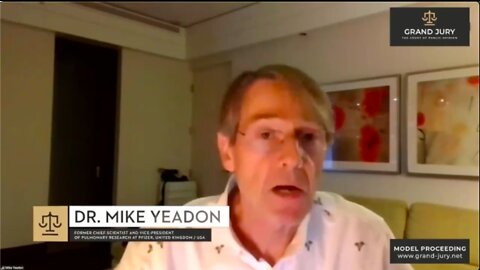 Dr. Mike Yeadon | Giving Evidence To Grand Jury | Day 4 - Feb 19, 2022