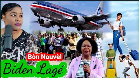 Flash ;Biden Lage Gro Avantage/ Moun Janvier ,Fevrier,Mars,Avril,Mai,Juin...An Ale Pa Gen Kanpe