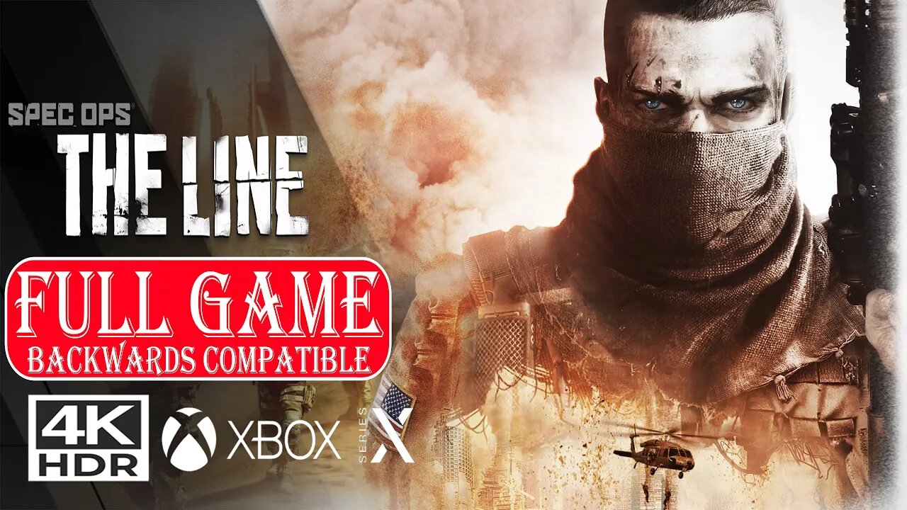 SPEC OPS: THE LINE [FULL GAME] BACKWARDS COMPATIBLE✔️🎮4K 60ᶠᵖˢ HDR XBOX SERIES X