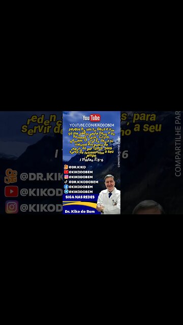 1 Timóteo 2:5-6 #biblia Sagrada Inscreva se neste #canal P este #trabalho continuar #shorts #paz #fé