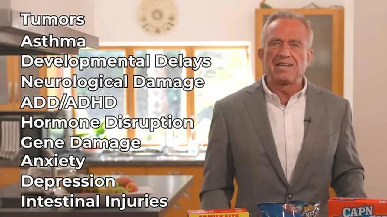 President Trump and I are going to stop the mass poisoning of American children