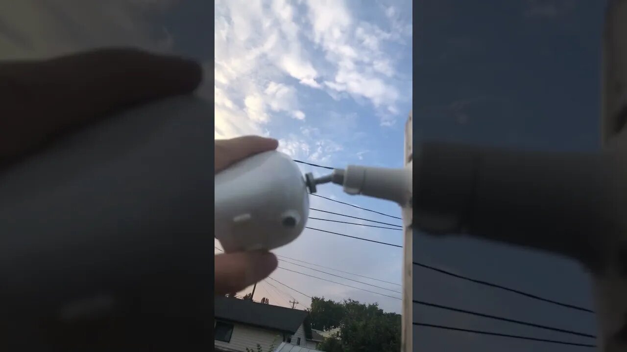 Security Camera needs Charging