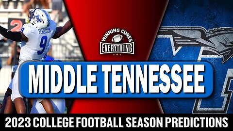 Middle Tennessee Blue Raiders 2023 College Football Season Predictions