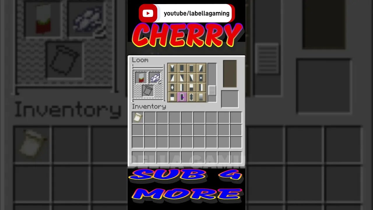 Cherry Banner | Minecraft