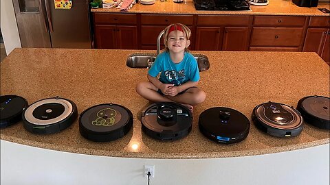 Can 7 Robot Vacuums clean the island in the kitchen???