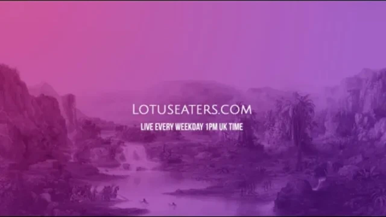 I Will Be Joining The Lotus Eaters Podcast