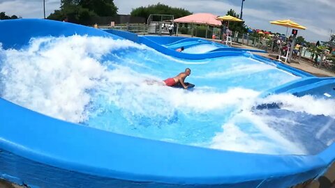 flowrider - Butch - 1 at Soak City, Kings Island