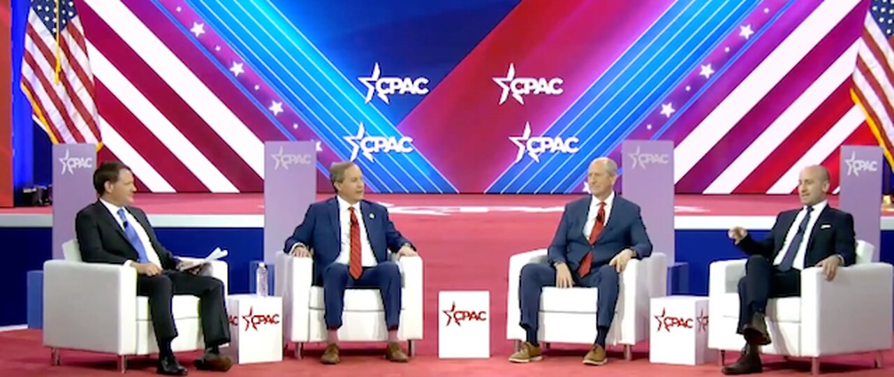 Mike Davis Moderates The American First Bar Association Panel At CPAC