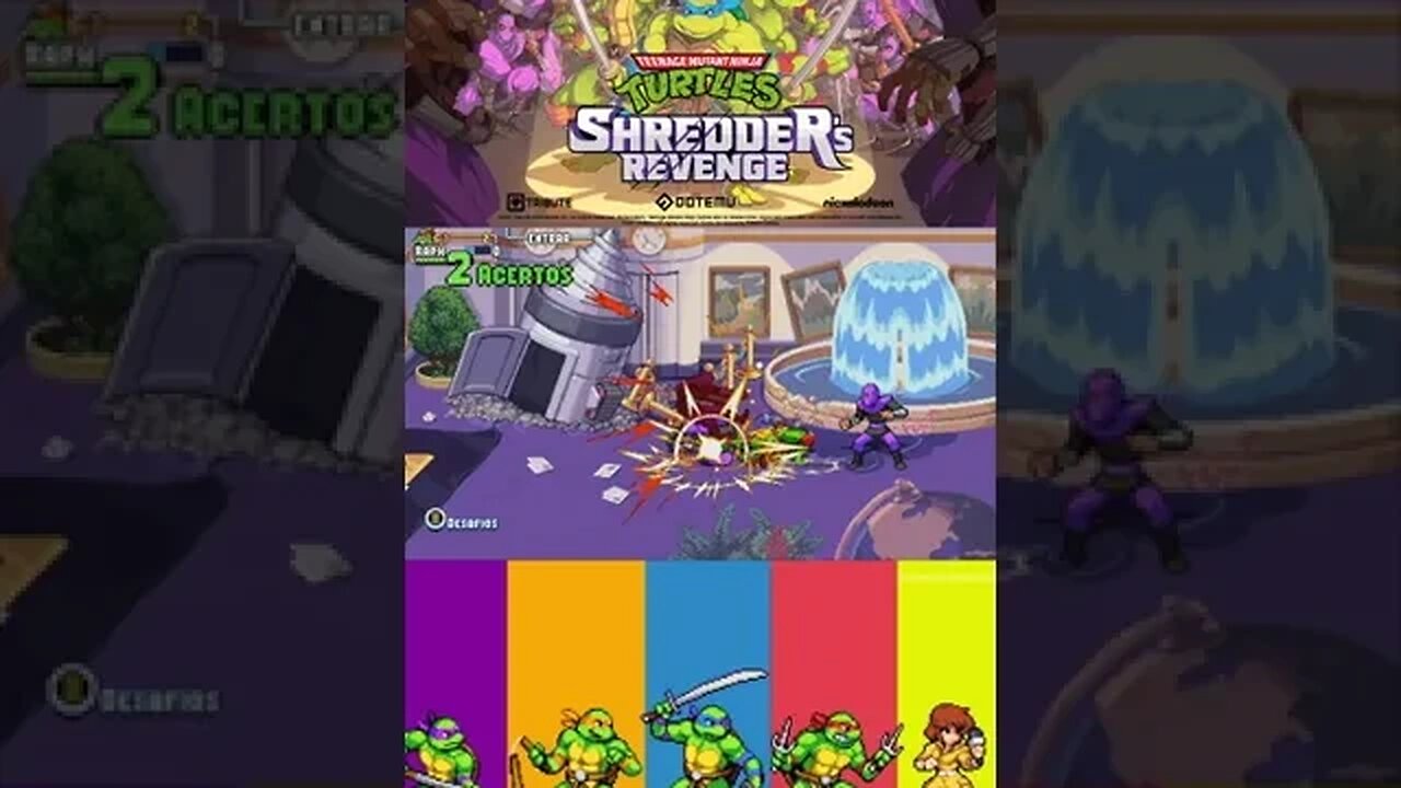 Tartarugas Ninjas Gameplay - parte 1