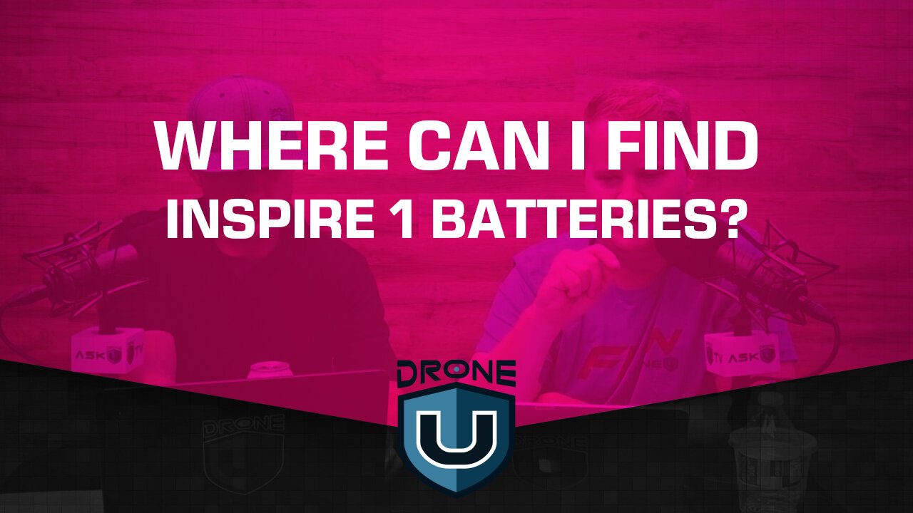 Where can I find Inspire 1 batteries?