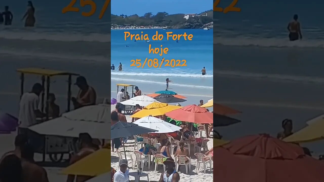 Praia do Forte, Cabo Frio hoje. 25/08/2022#shorts #riodejaneiro