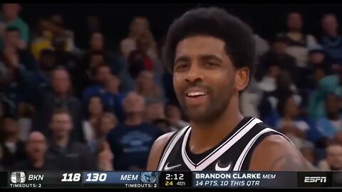 After the Grizzlies' worst game-winning flop on him, Kyrie Irving told KD, "I'm done bro,"