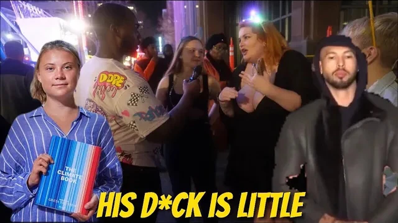 Angry FEMINISTS Goes Off On ANDREW TATE! (Street Interviews)