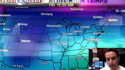 Warming up this week