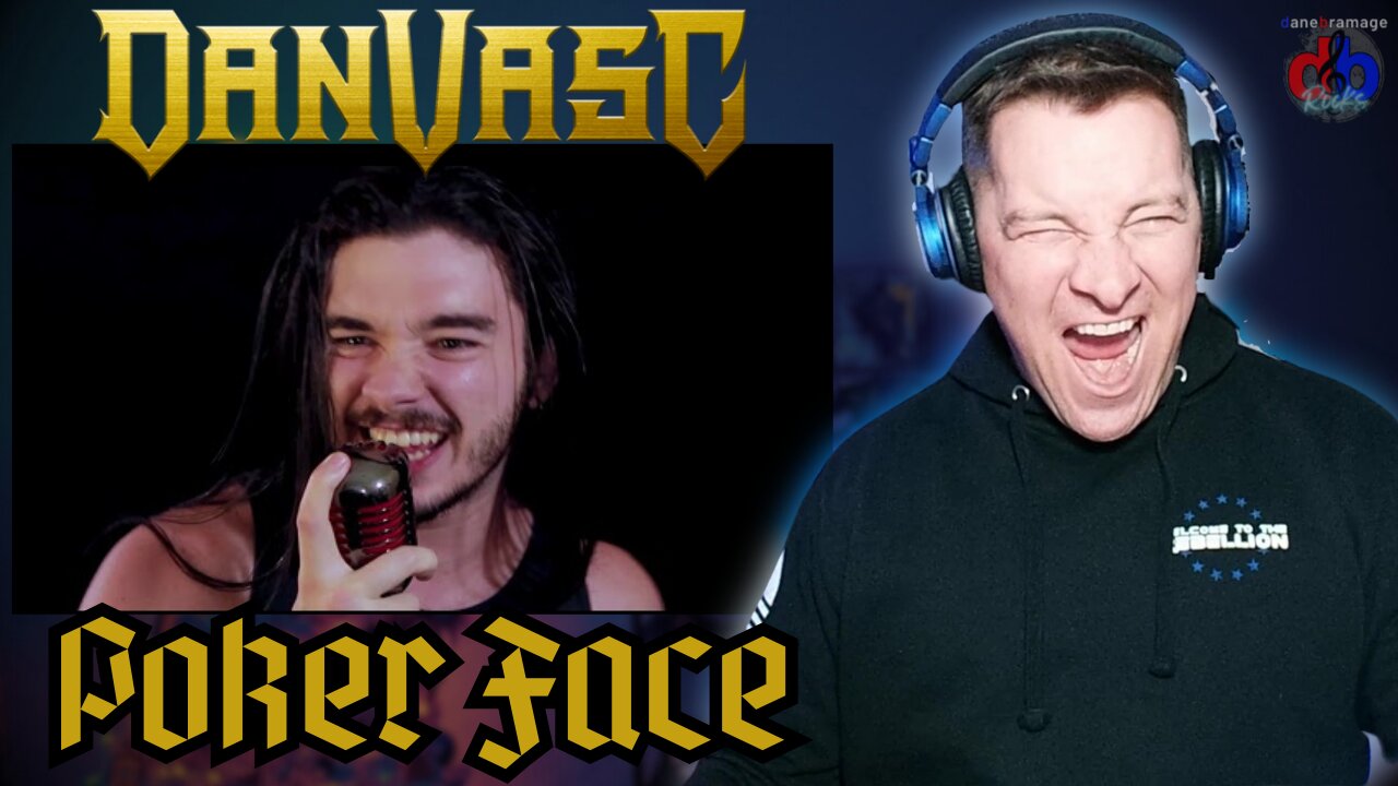 Dan Vasc "Poker Face" LADY GAGA Cover (Metal) Ft Victor The Guitar Nerd | DaneBramage Rocks Reaction