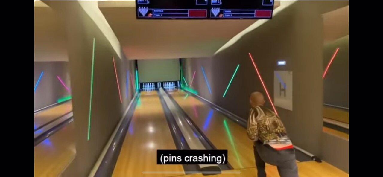 Andrew Tate going bowling ￼