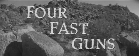 Four Fast Guns (1960)