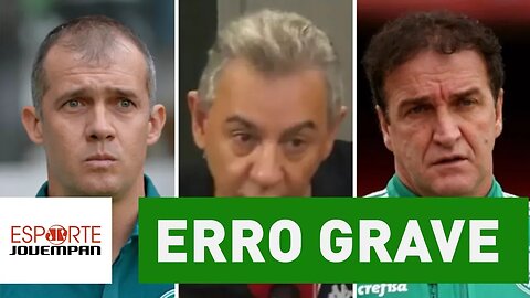 Flavio Prado: "Palmeiras cometeu erro grave ao trocar de técnico"