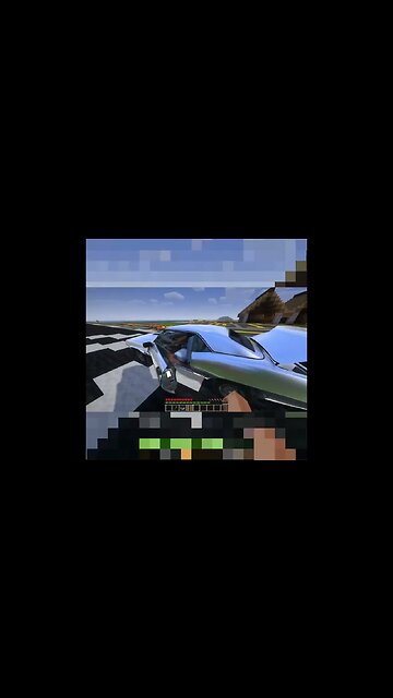 Realistic CAR in MineCraft 🚗 #YoSquad #minecraft #майнкрафт #shorts