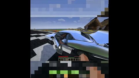 Realistic CAR in MineCraft 🚗 #YoSquad #minecraft #майнкрафт #shorts