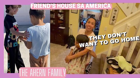 EWAN KO MUNA SILA - KIDS FIRST TIME STAYING AT THEIR FRIEND’S HOUSE