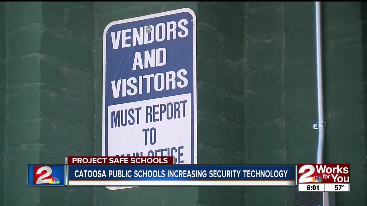 Catoosa elementary schools add new security feature