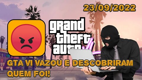 Fichas Na Mesa - O maior vazamento da industria dos games GTA VI vazou!