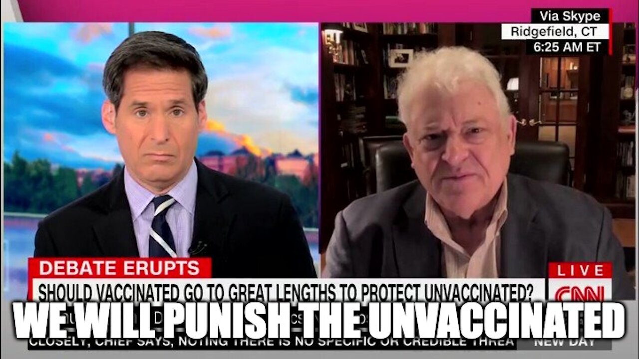 Professor on CNN Says ‘Penalize’ Unvaccinated Americans, And Deny Them Affordable Health Insurance