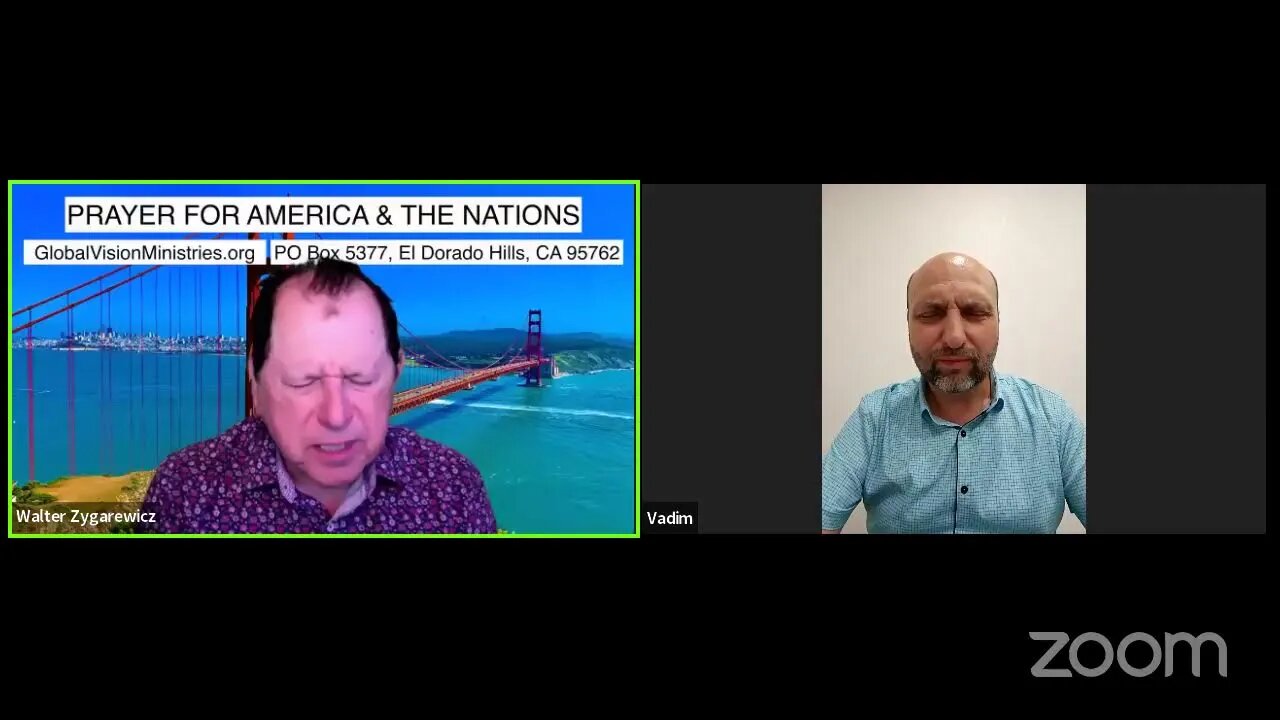 Prayer for America and The Nations with Walter & Nina Zygarewicz